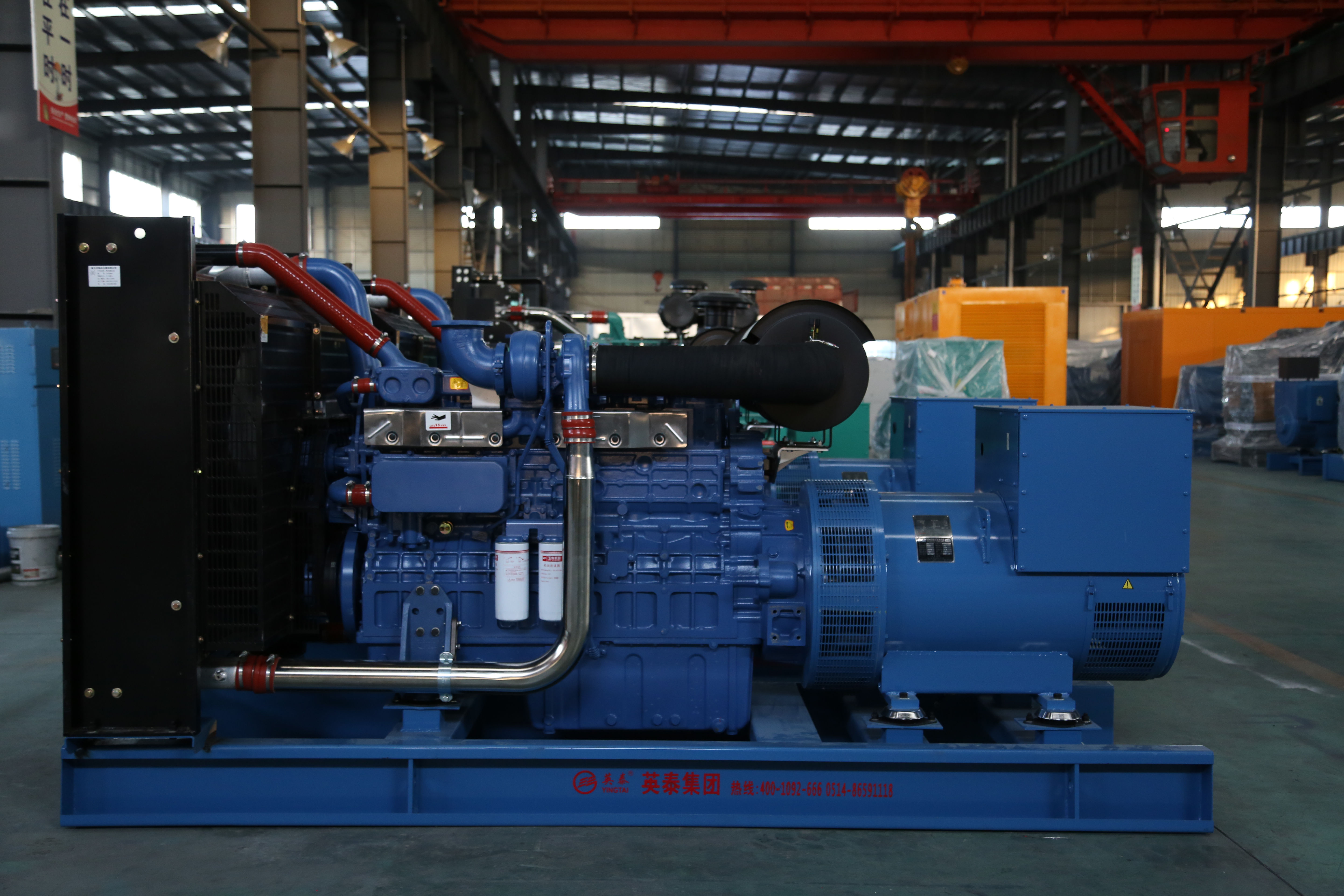 兩臺(tái)400kw玉柴發(fā)電機(jī)組